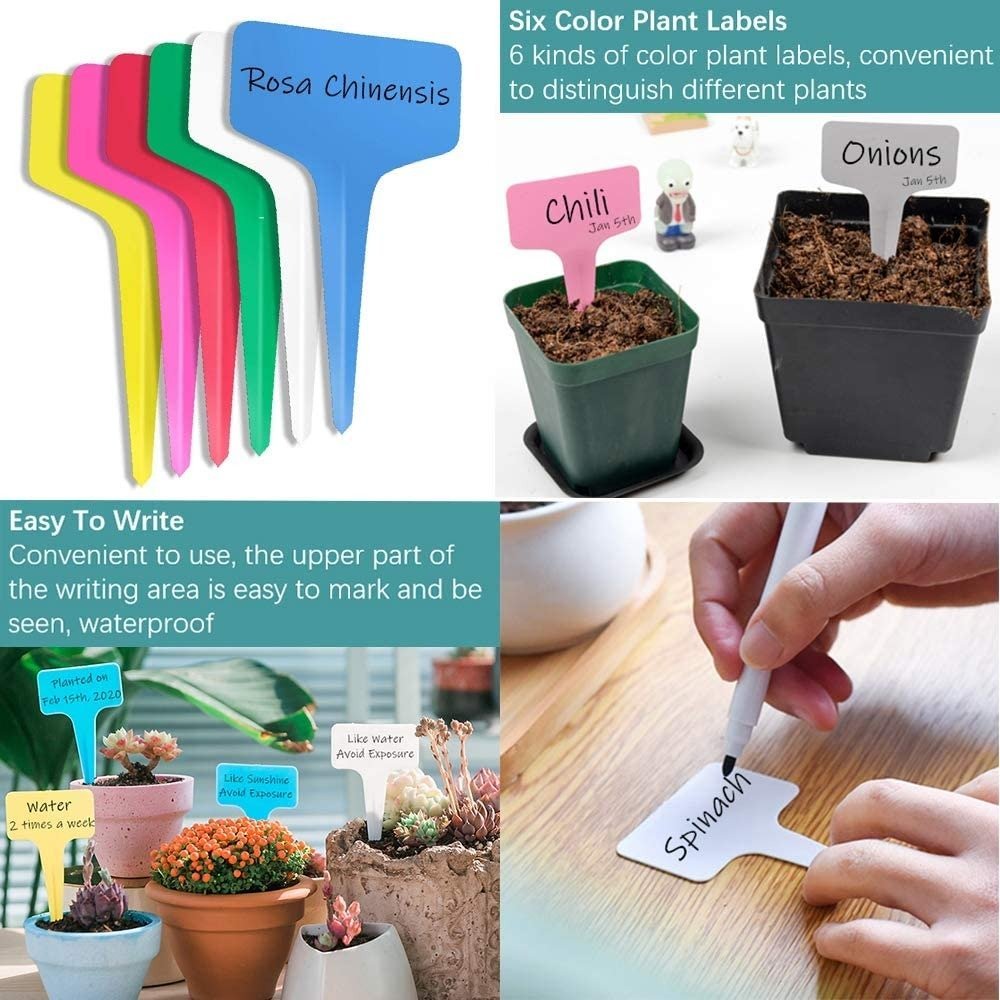Etiquetas de jardinería coloridas 100 piezas. ¡Envío GRATIS! | Remesador.es